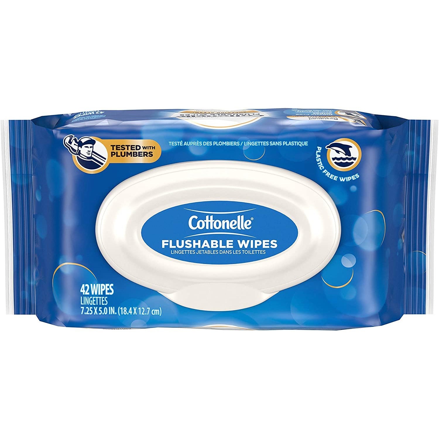 Cottonelle Flushable Moist Wipes 42 ct