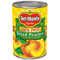 Del Monte Sliced Peaches in 100% Juice 15oz