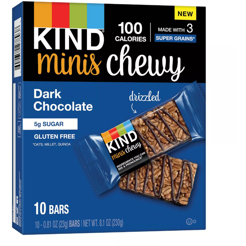 Kind Mini Granola Bars Dark Chocolate 8.1oz/10ct