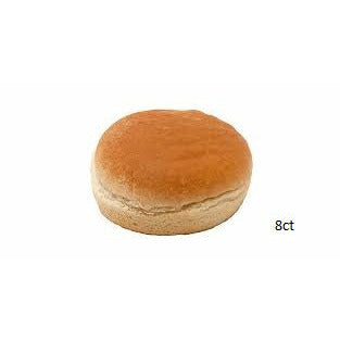 Plain 4" Hamburger Rolls 8pk