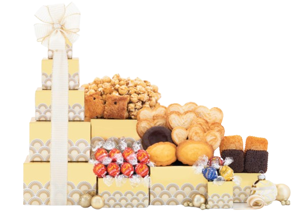 Lindt Chocolate and Sweets Tower, Standard USA Shipping