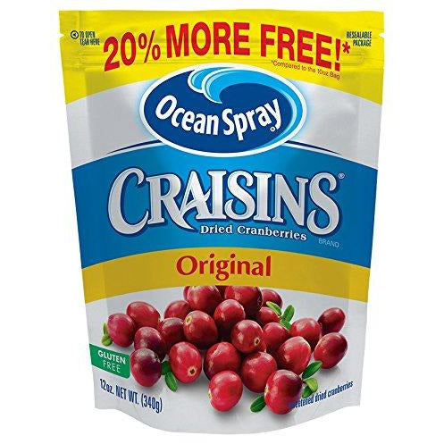 Ocean Spray Original Dried Cranberries Craisins 12oz