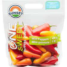 Mini Sweet Peppers, 1.5 lbs *PRE-ORDERS ONLY*