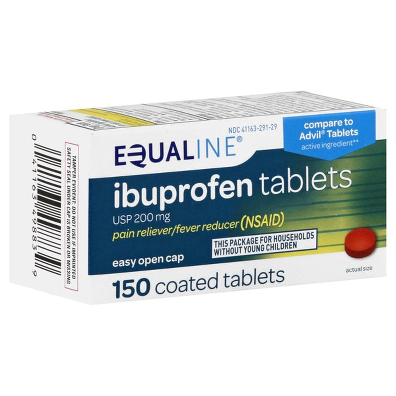 Equaline Ibuprofen Pain Tablets 150 ct