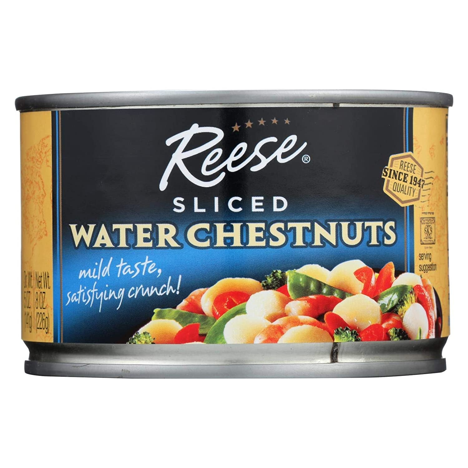 Reese Sliced Water Chestnuts 8oz