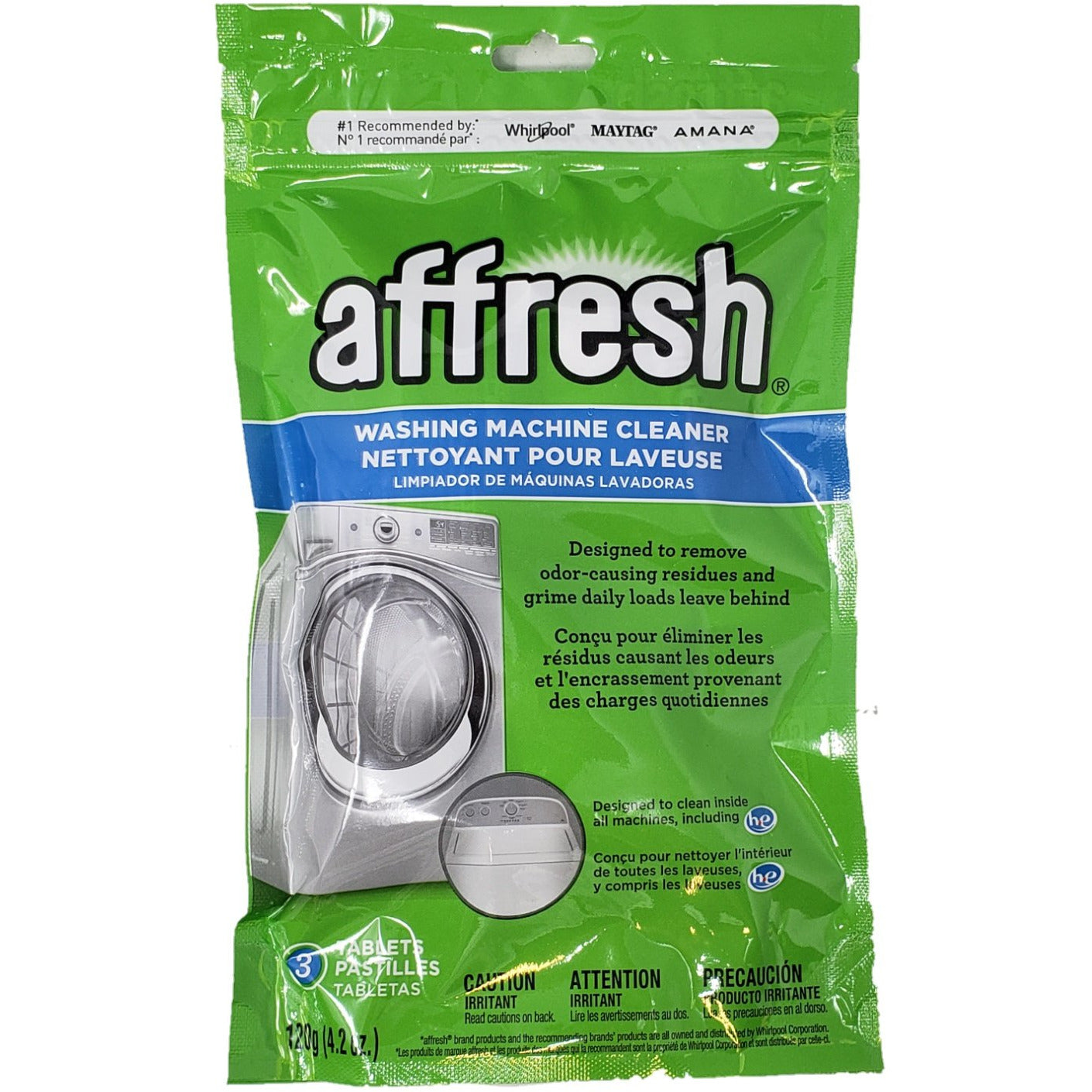 Affresh Washer Cleaner 3 tablets