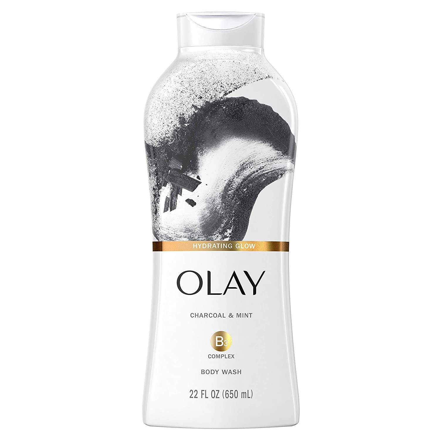 Olay Body Wash Cleansing Infusion Charcoal and Mint 22 oz