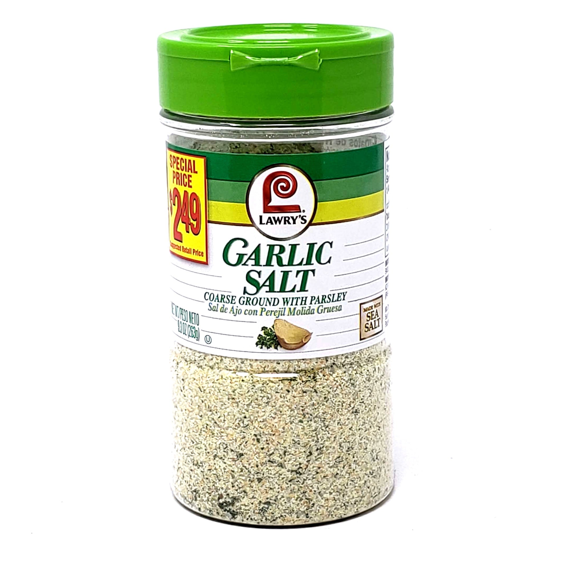 Lawrys Garlic Salt 9.3oz