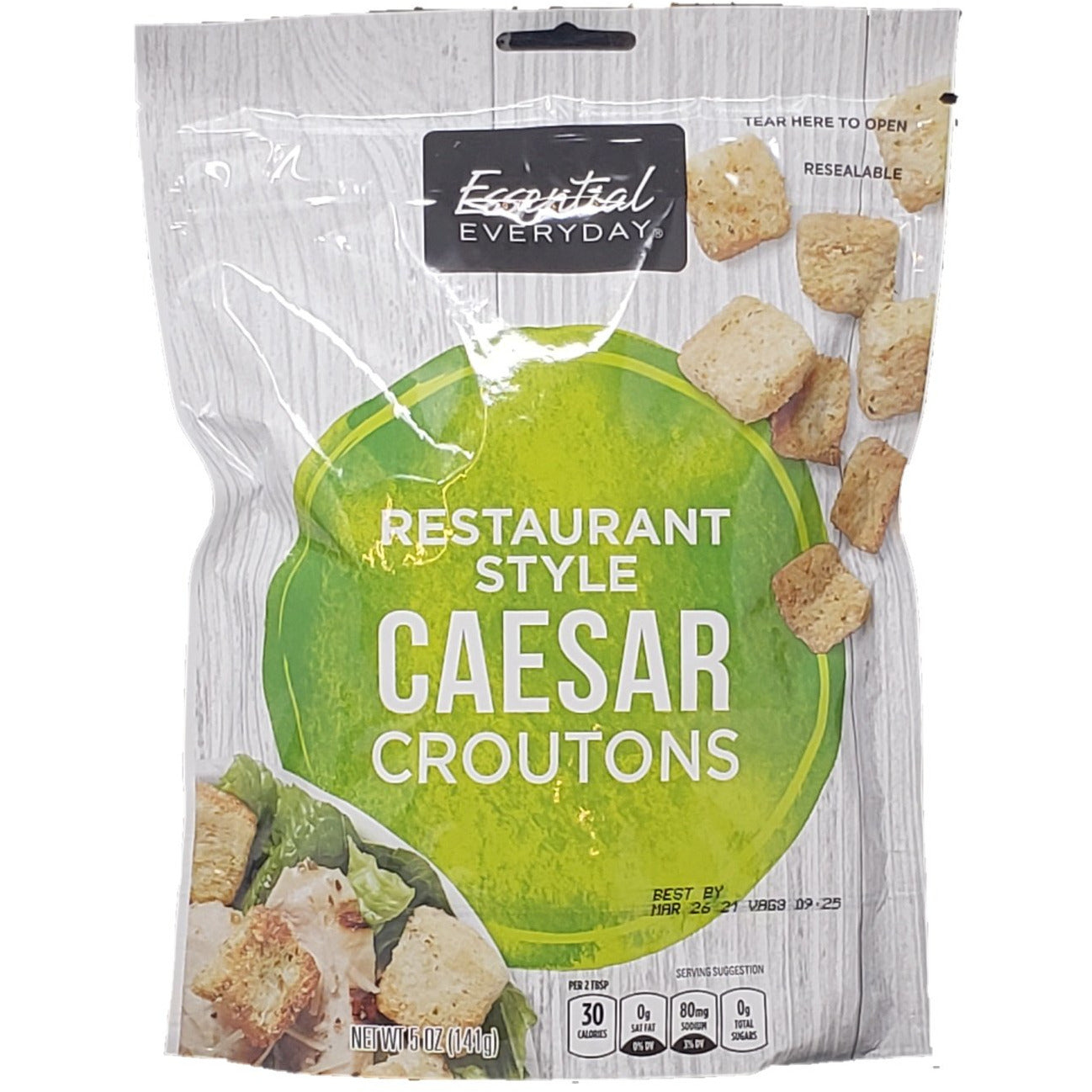 Essential Everyday Caesar Croutons 5oz