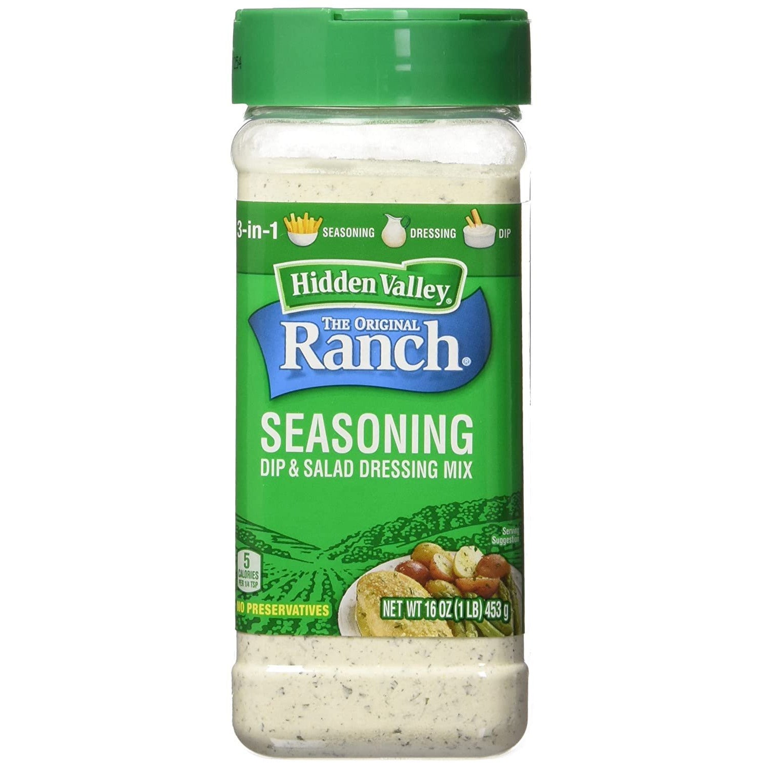 Hidden Valley Ranch Seasoning 16oz