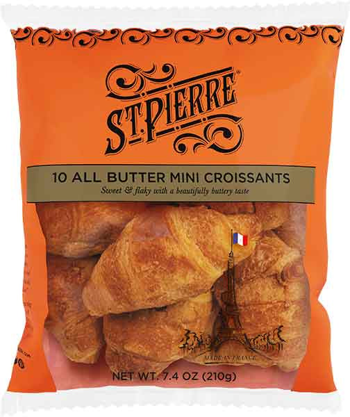 St Pierre Mini Croissants 10ct