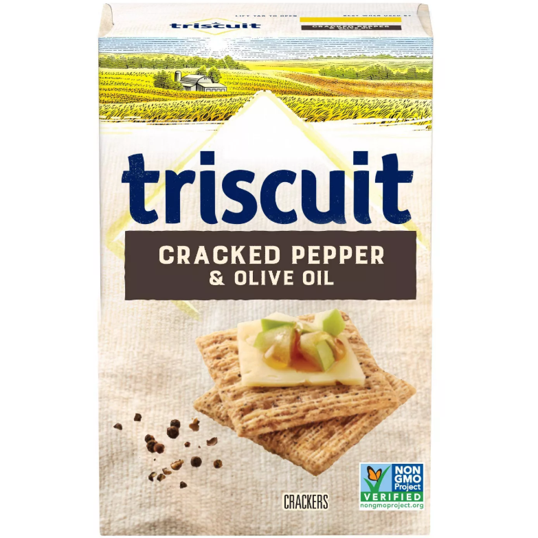 Nabisco Triscuit Cracked Pepper & Olive Oil, 8.5 oz