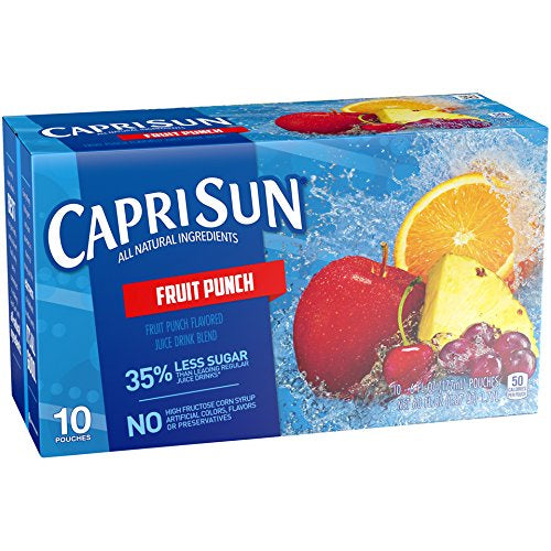 Caprisun Juice Pouches Fruit Punch 10ct/6oz