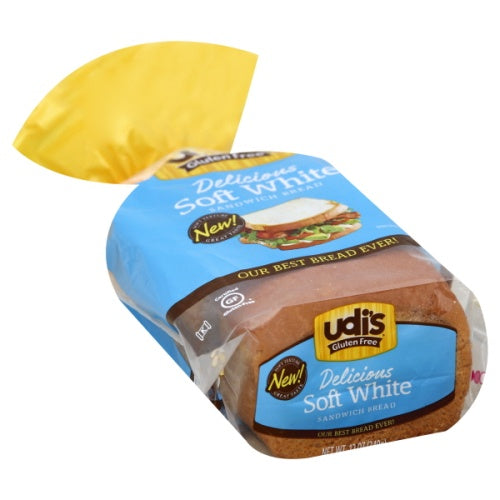 Udi's Gluten Free White Bread Frozen 12oz