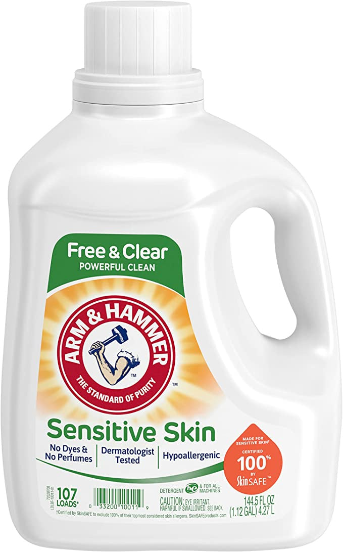 Arm & Hammer Laundry Detergent Free No Scent 140 oz