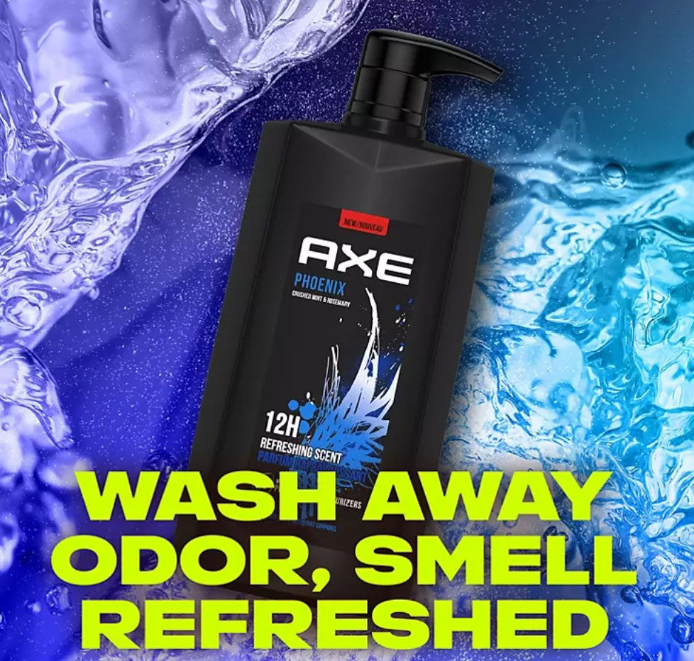 AXE Phoenix Body Wash with Pump 28 oz