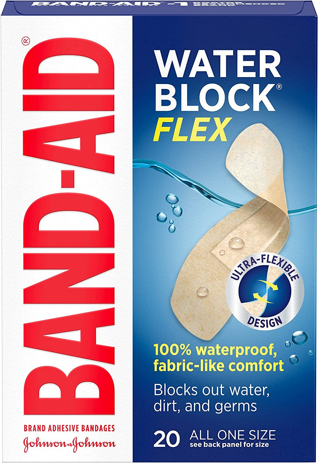 Band-Aid Water Block Flex Adhesive Bandages 20ct.