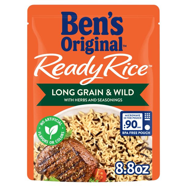 Bens Original Ready Rice Long Grain & Wild 8.8oz