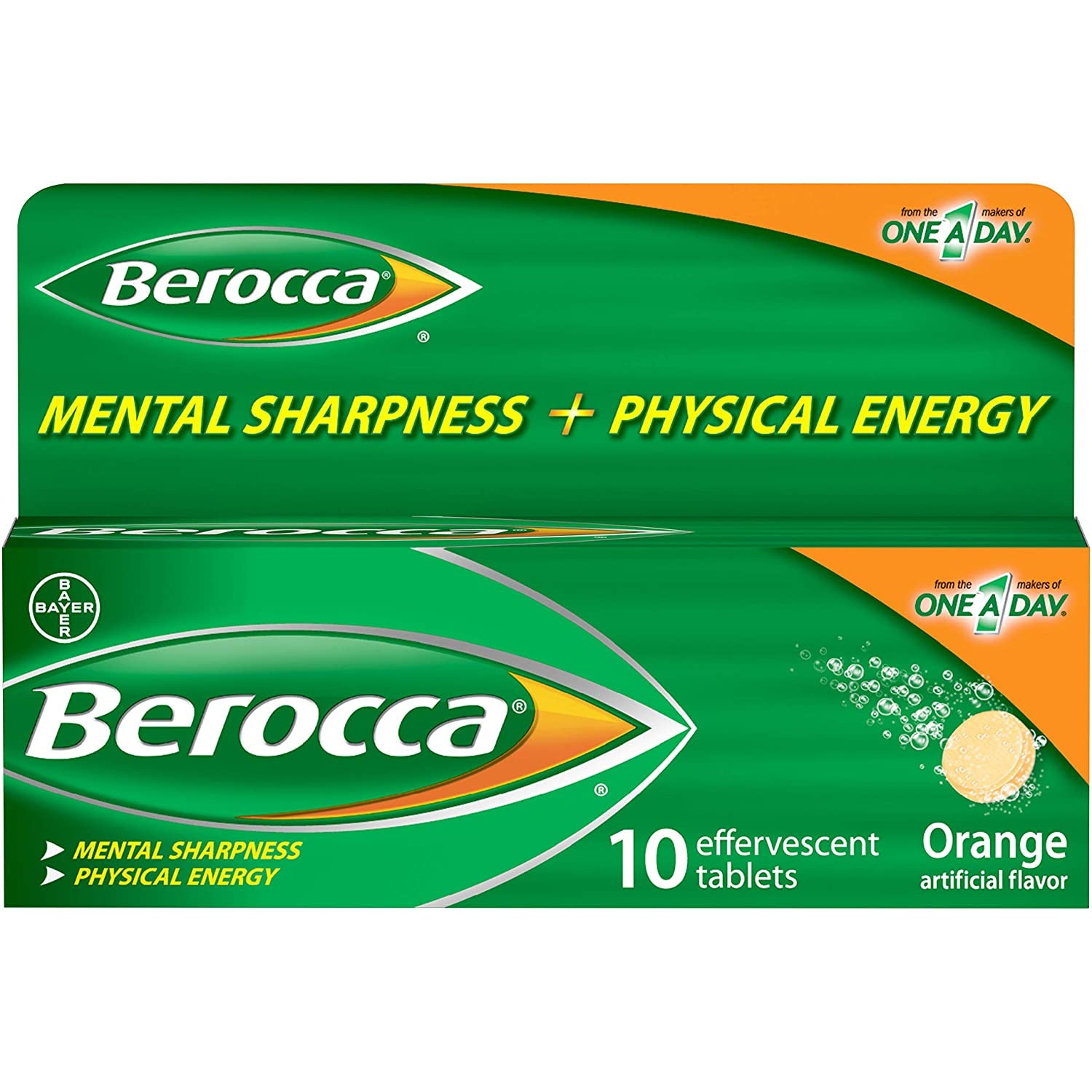 Berocca Effervescent Tablets Orange 15ct