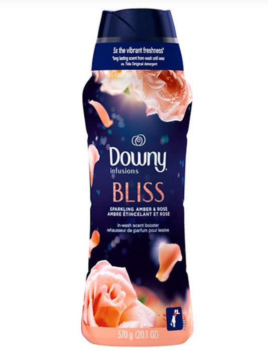 Downy Infusions Bliss Sparkling Amber & Rose Scent Booster Beads 20.1 oz