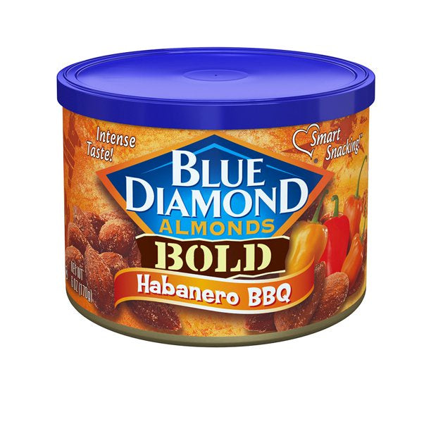 Blue Diamond Almonds Bold Habanero BBQ 6oz