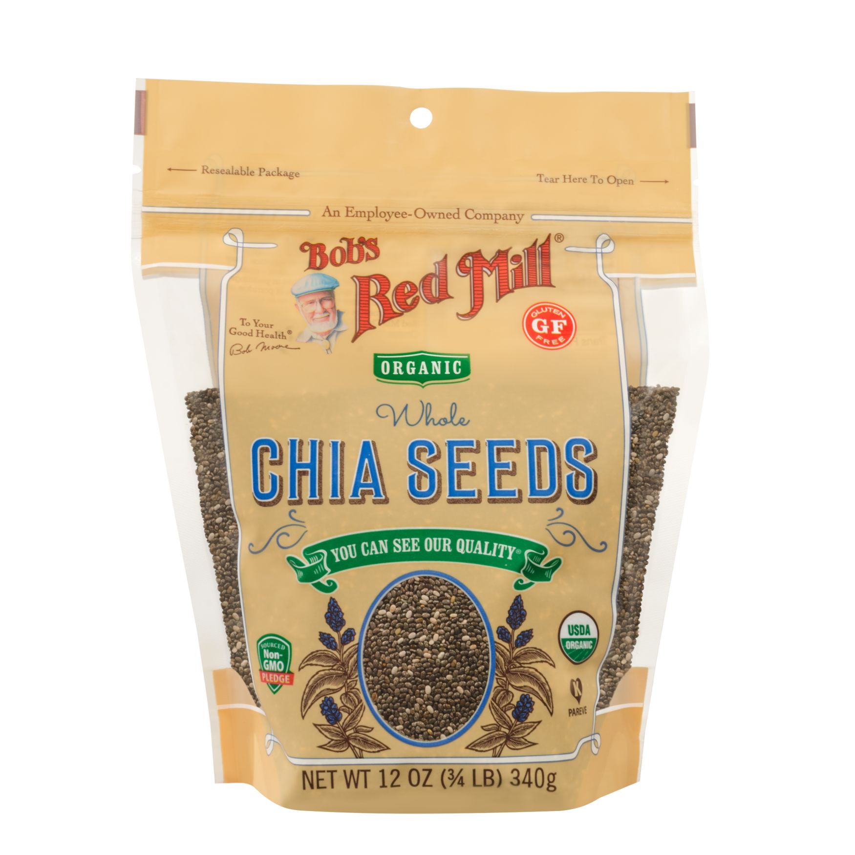 Bobs Red Mill Chia Seeds 12oz