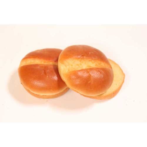 Brioche Buttermilk Split Top Hamburger Roll 12ct