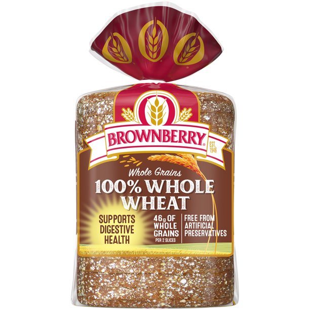 Brownberry 100% Whole Wheat Bread 24oz