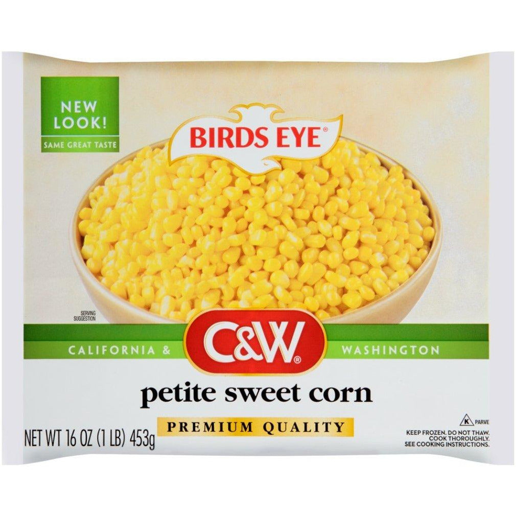 C&W Birds Eye Sweet Petite Corn 16oz