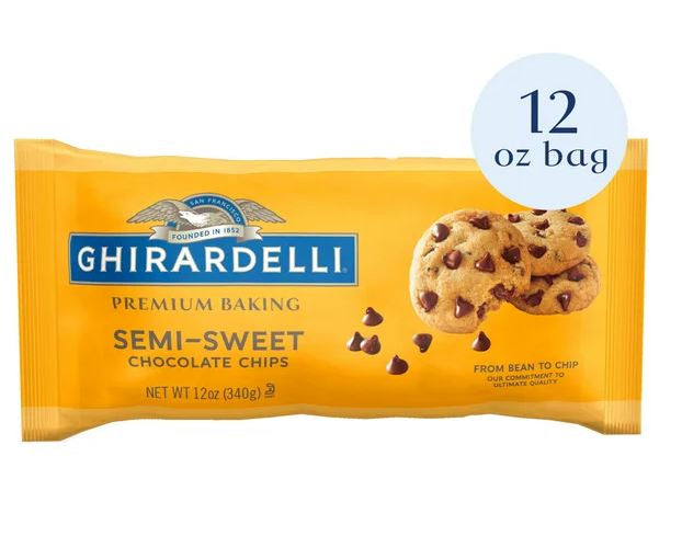 Ghirardelli Semi-Sweet Baking Chips 12oz