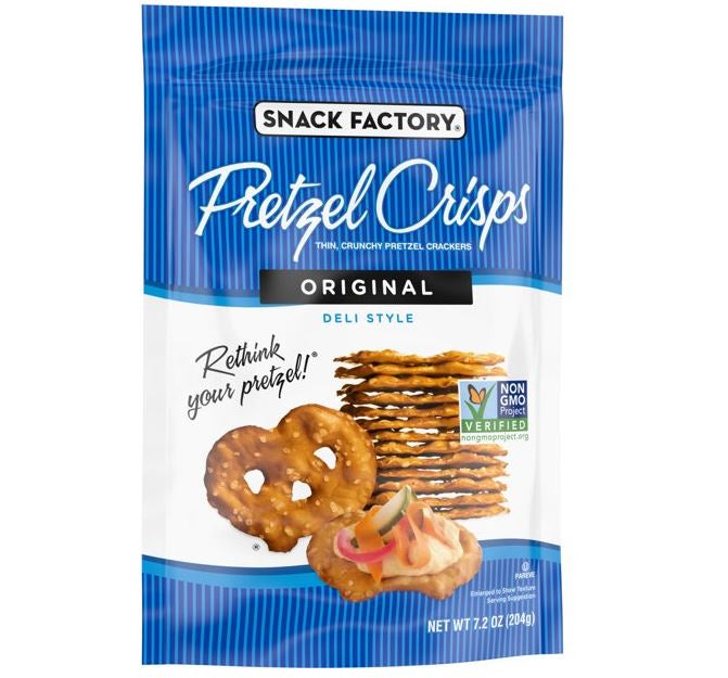 Snack Factory Pretzel Crisps Original 7.2oz