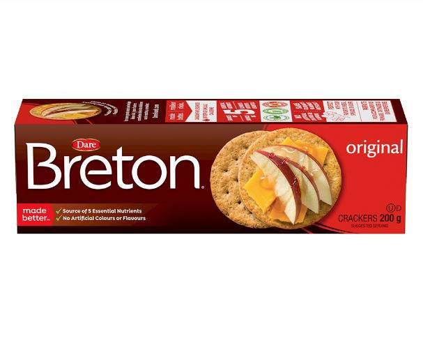 Dare Breton Crackers Original 7oz