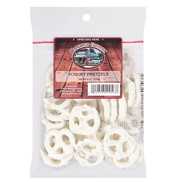 Backroad Country Yogurt Pretzels White 6oz