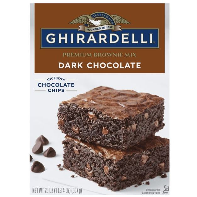 Ghirardelli Dark Chocolate Brownie Mix 20oz