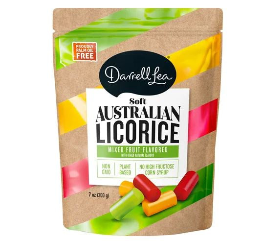 Darrell Lea Australian Licorice Mixed Fruit 7oz