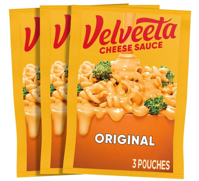 Velveeta Original Cheese Sauce Pouches 3ct