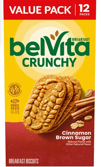 Belvita Cinnamon Brown Sugar Breakfast Biscuits 12ct