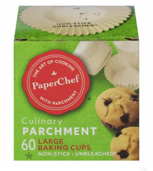 PaperChef Parchment Baking Cups 60ct