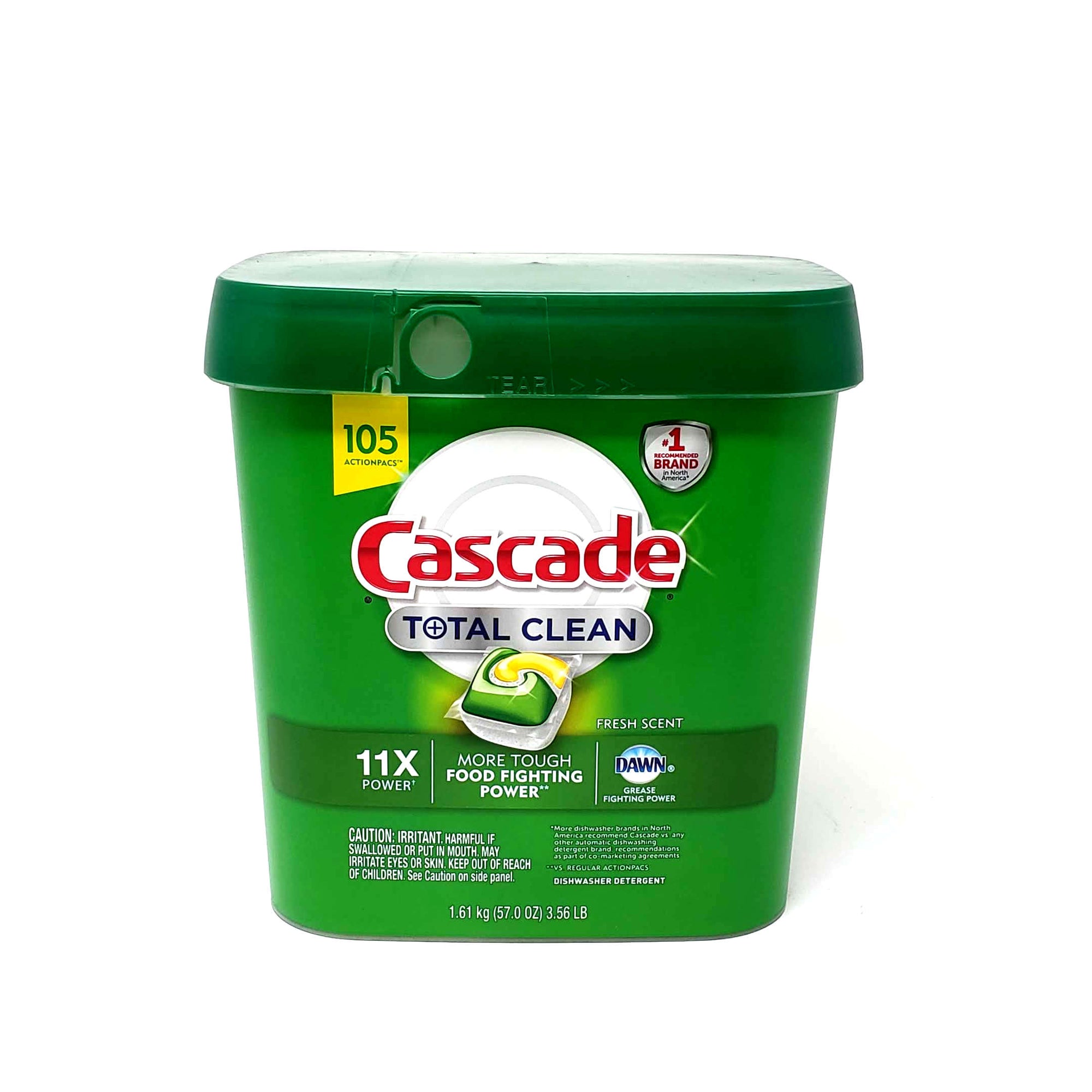 Cascade Dishwasher Tablets Total Clean 105ct