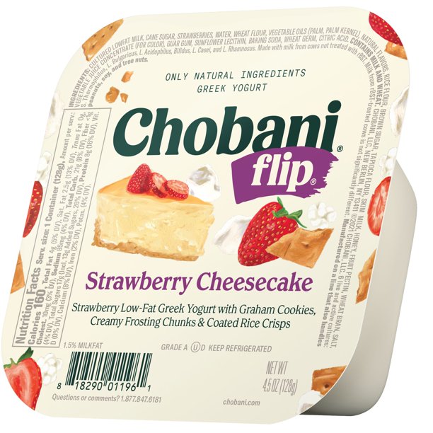 Chobani Flip Strawberry Cheesecake 4.5oz