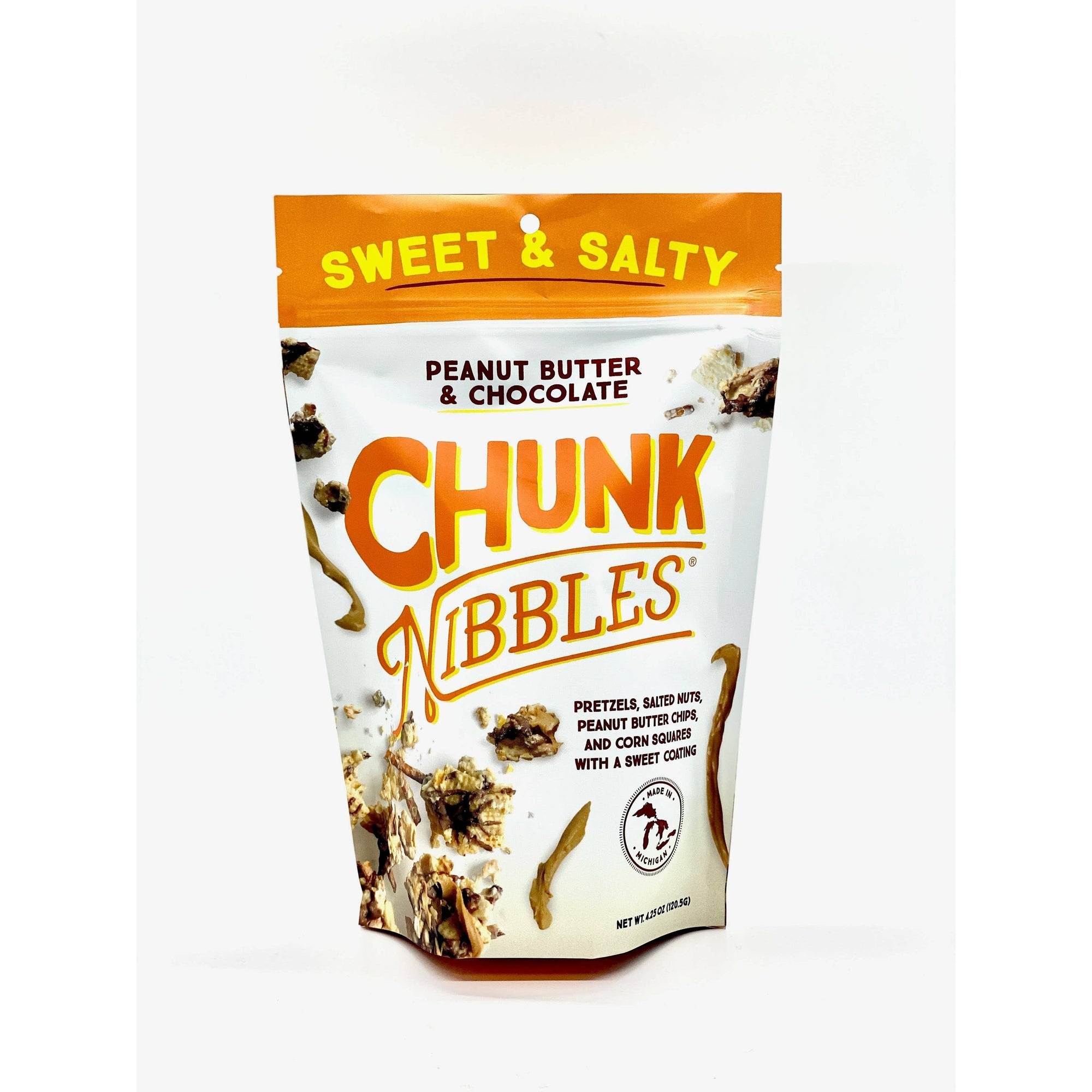 Chunk Nibbles Peanut Butter & Chocolate 4.25oz