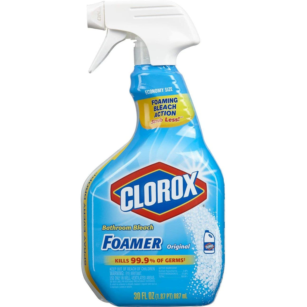 Clorox Bathroom Bleach Foamer Original 30oz