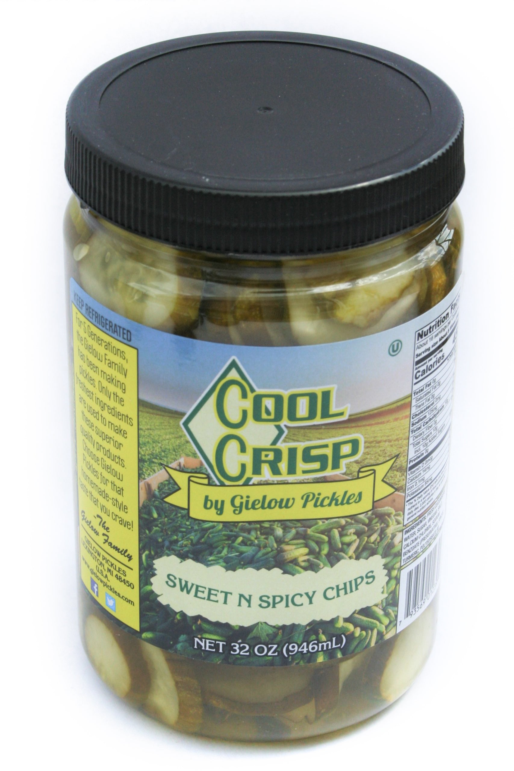 Cool Crisp Sweet & Spicy Pickle Chips 32oz