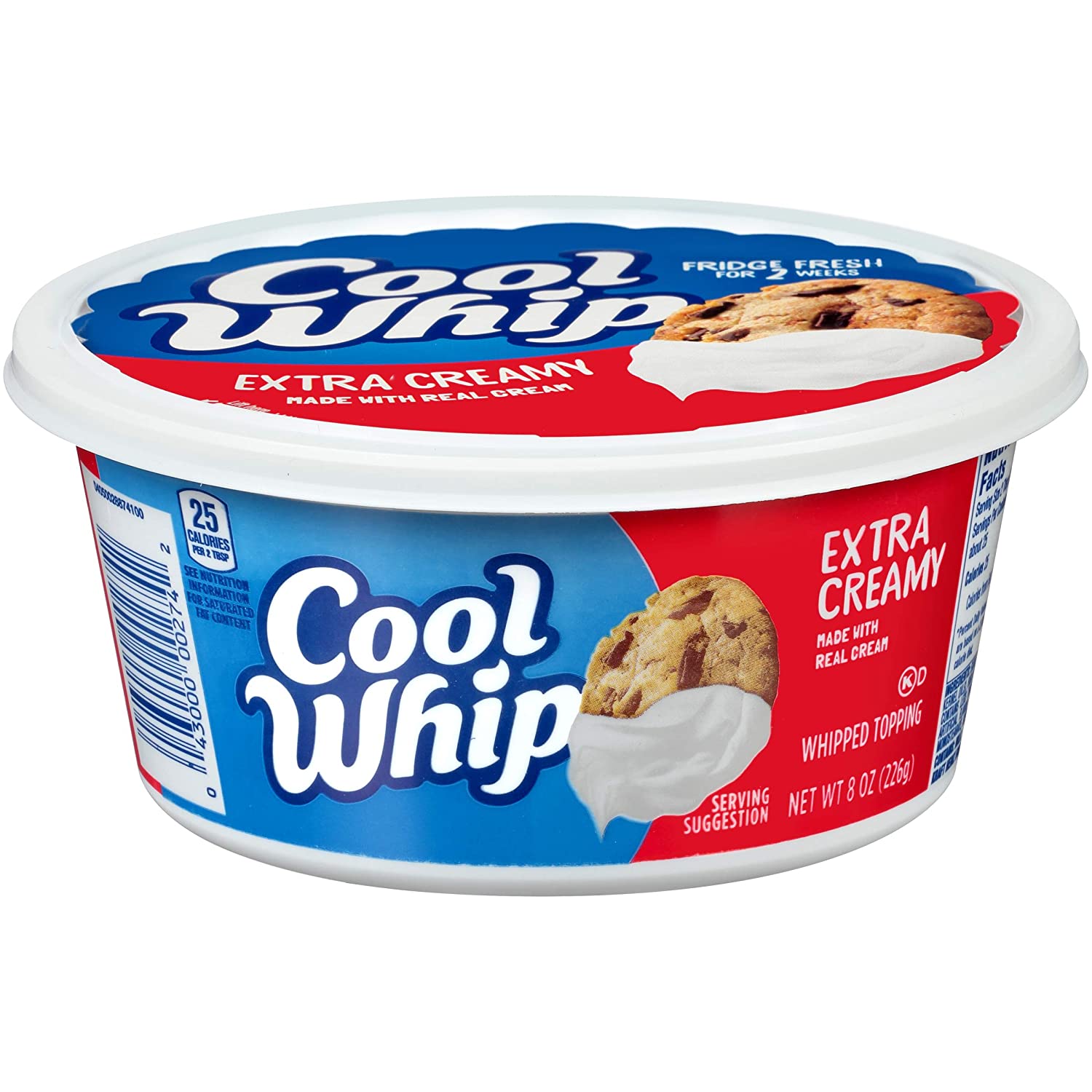 Cool Whip Frozen Extra Creamy Whipped Topping 8oz