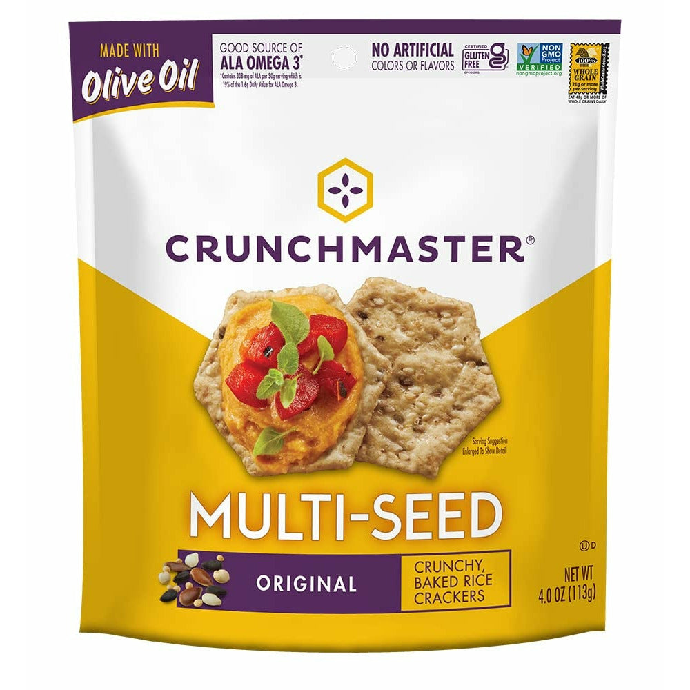 Crunchmaster Original Multi-Seed Crackers 4oz