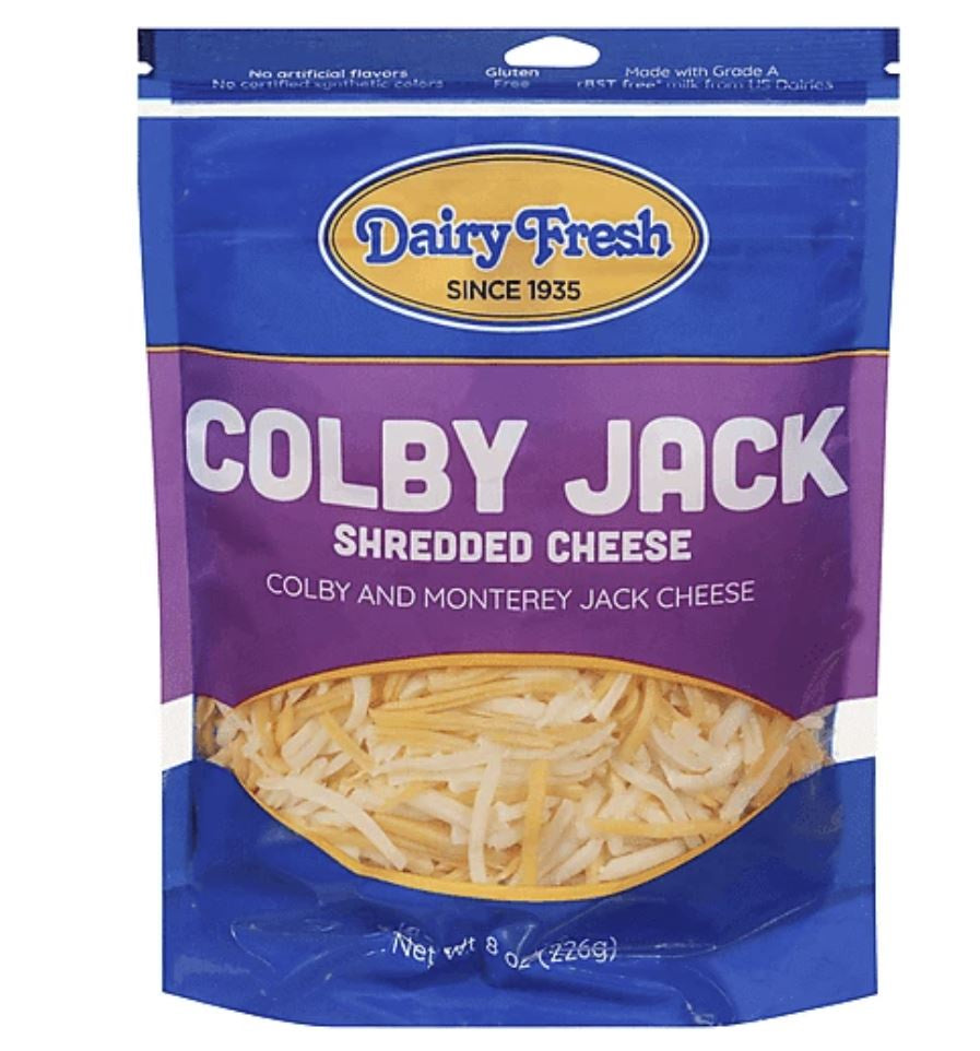 Dairy Fresh Colby Jack Shredded 8oz