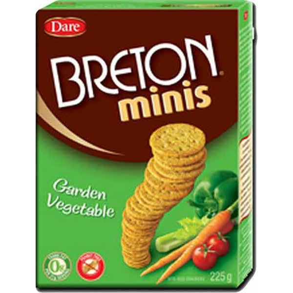 Dare Breton Crackers Garden Vegetable Mini 8oz