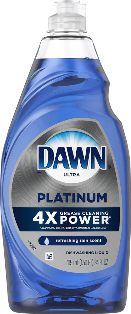 Dawn Dish Soap Platinum Refreshing Rain 24 oz