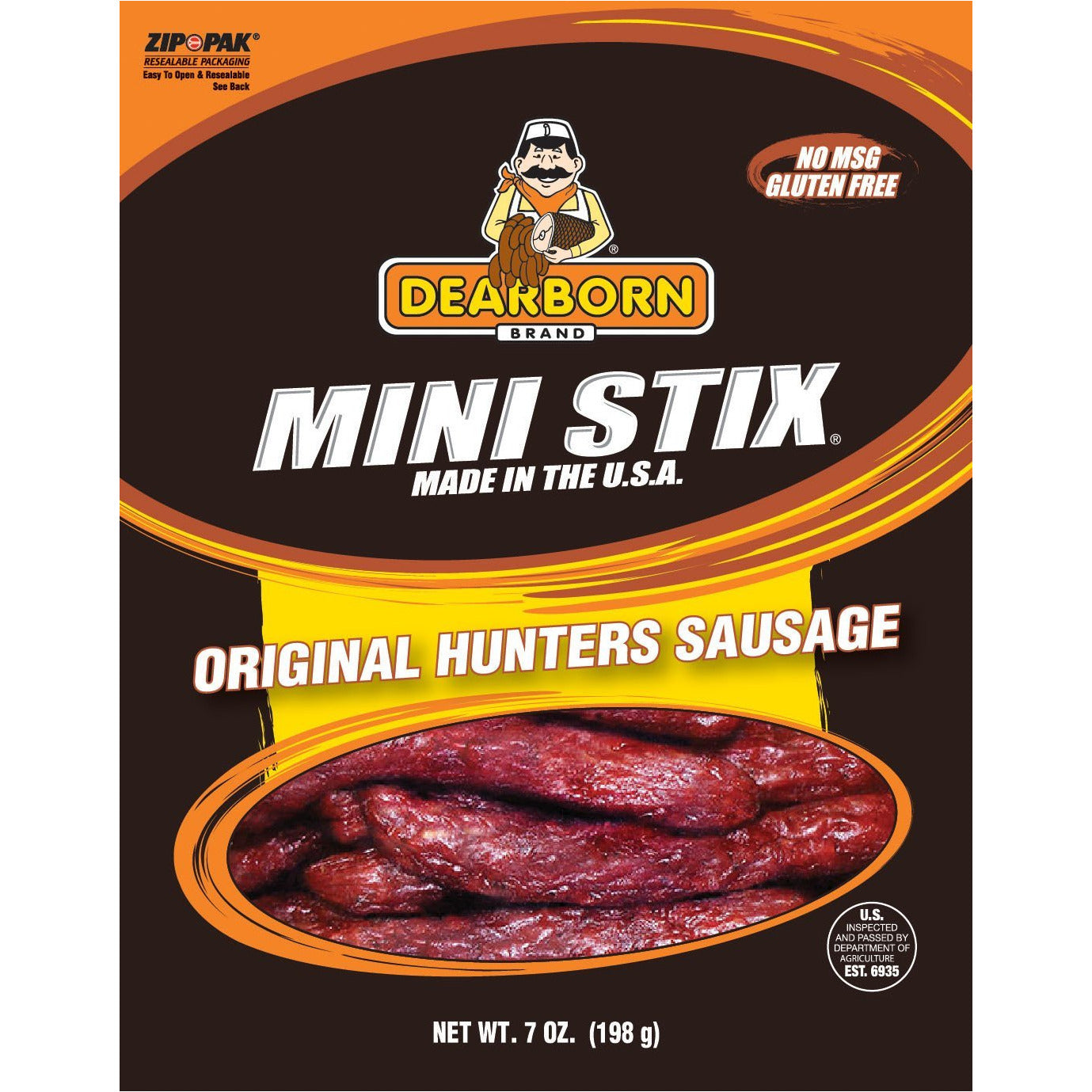 Dearborn Meat Stix Mini 4" 6oz