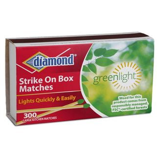 Diamond Strike On Box Matches 300ct